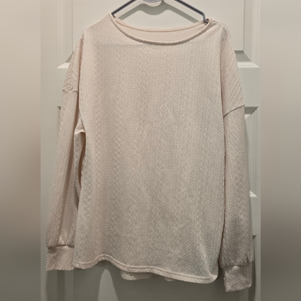 Elegant Cream Sweater